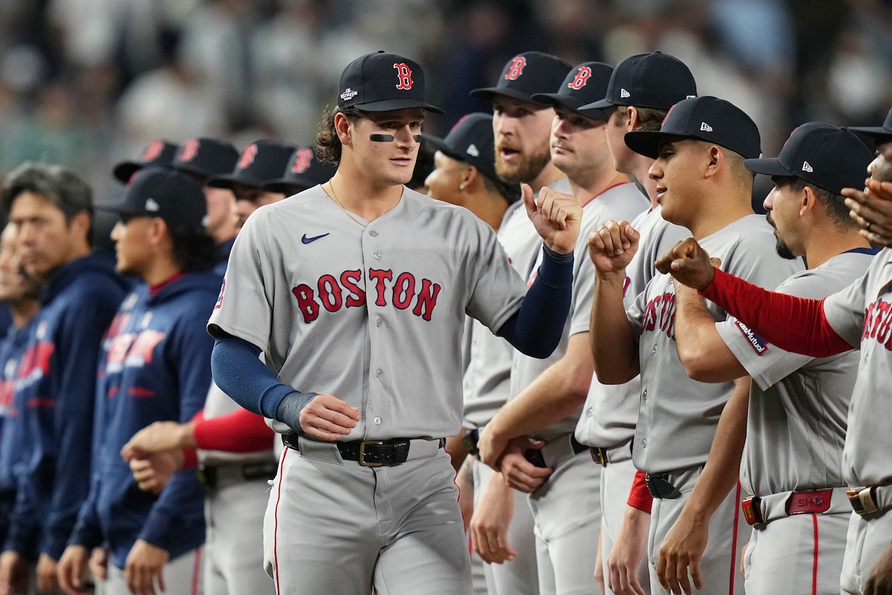 Roman Anthony removed from Red Sox’ AL Wild Card Game 1 vs. Yankees