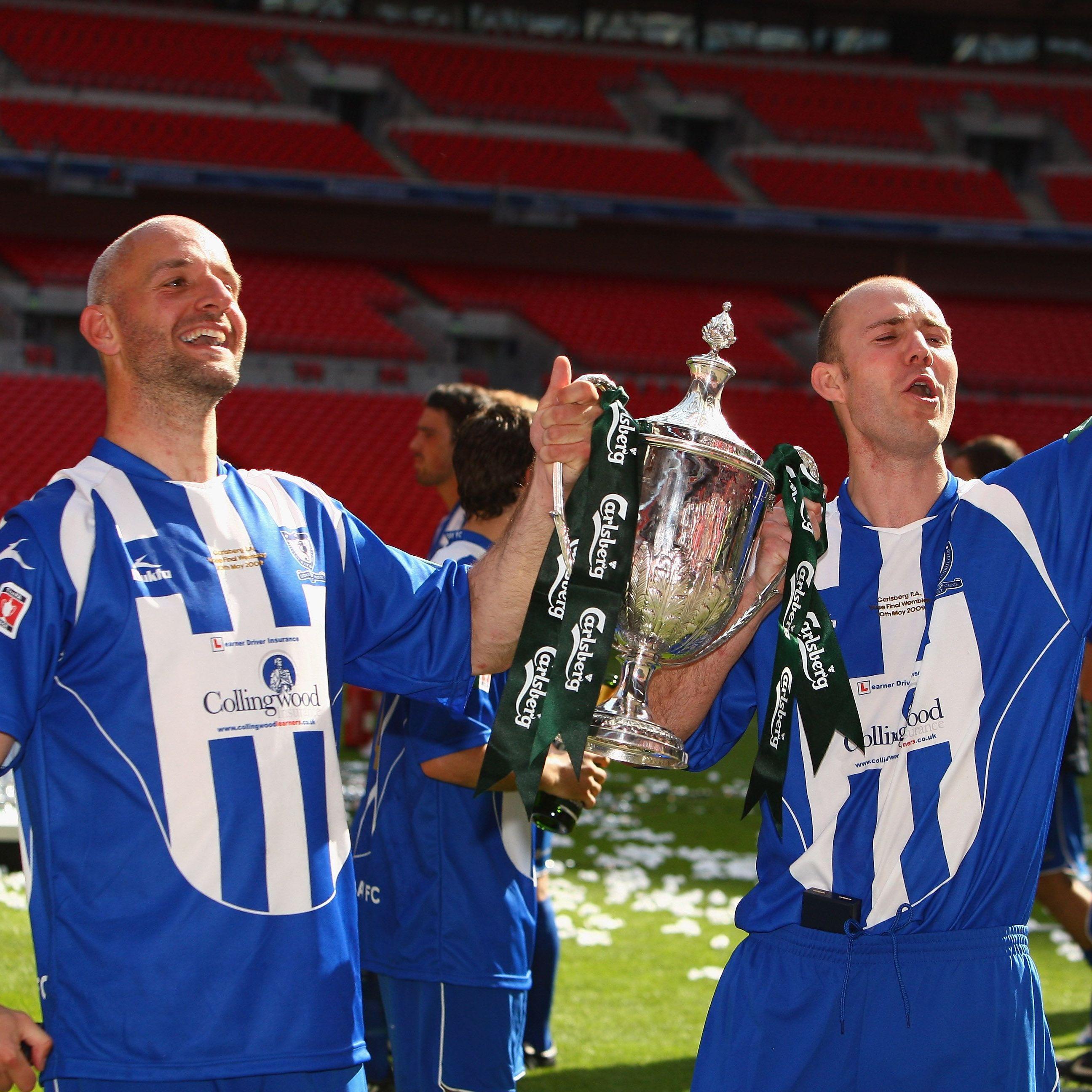 The part-timers who won three Wembley finals in a row