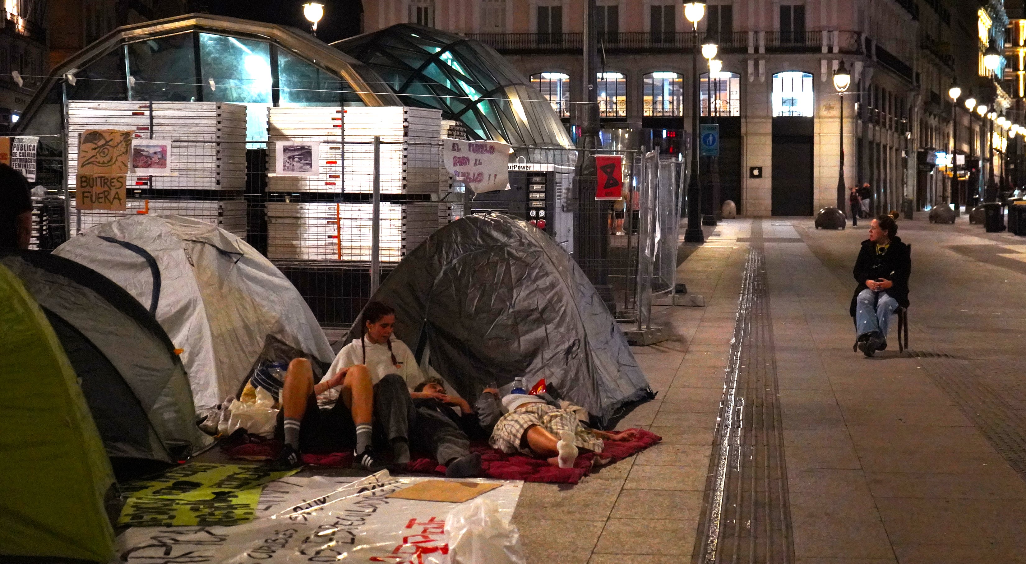 ‘La Bohème’ en la Puerta del Sol