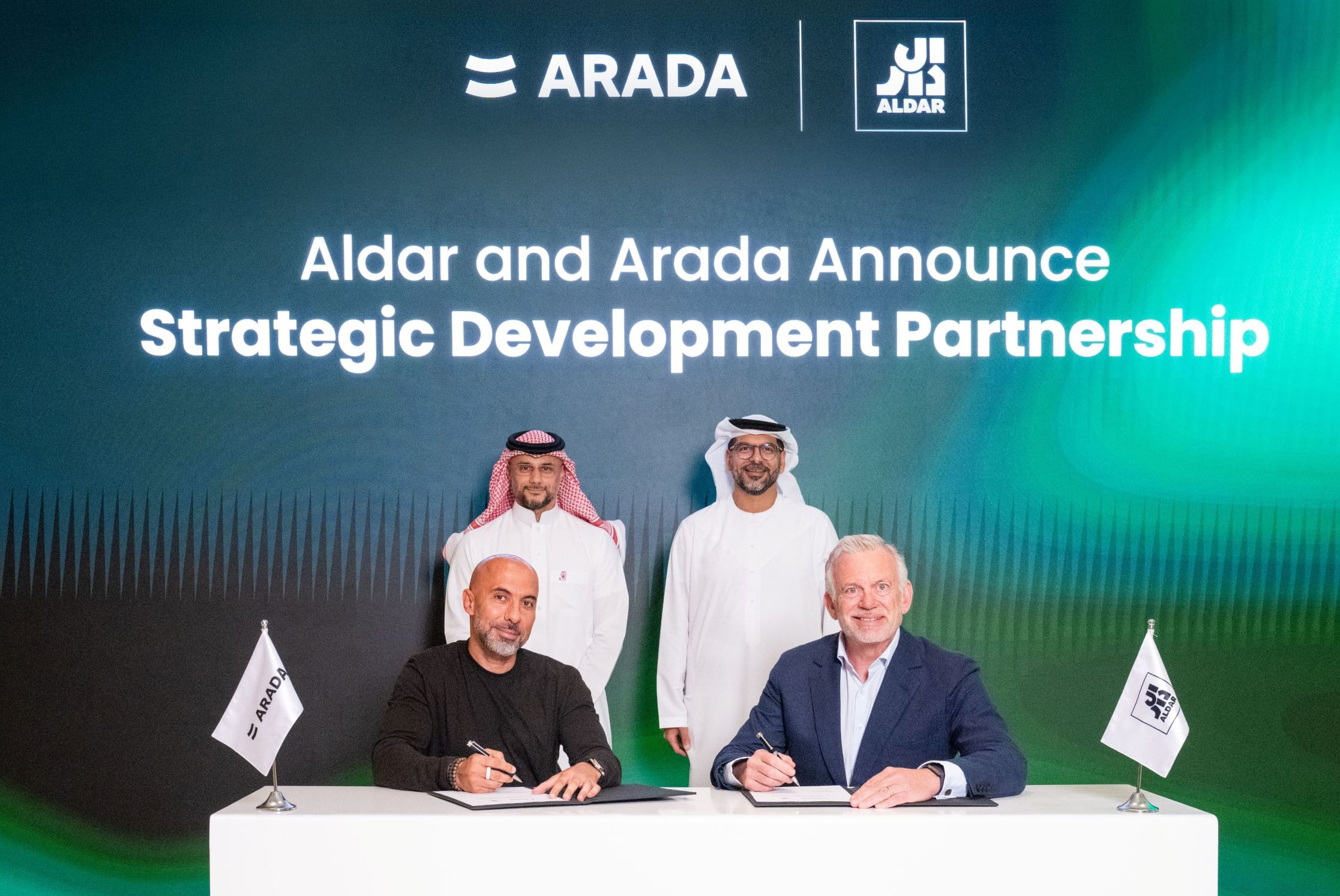 Aldar and Arada sign Dh15bn partnership for new developments in Abu Dhabi