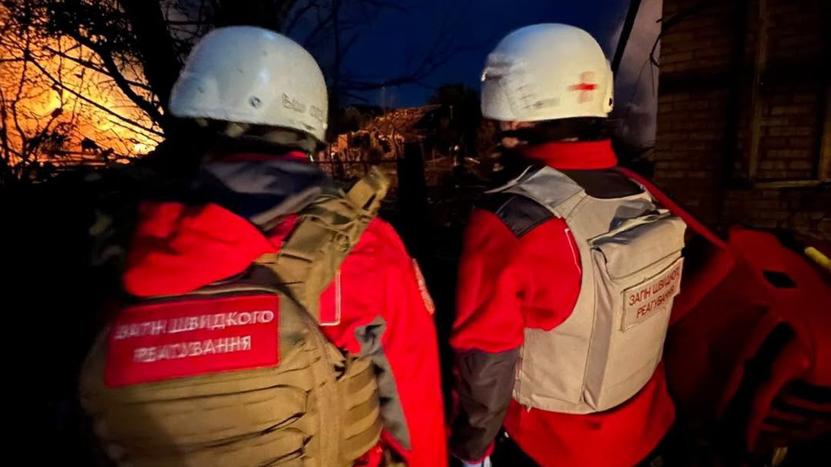 URCS provides assistance in Kyiv region after Russian missile, drone attack