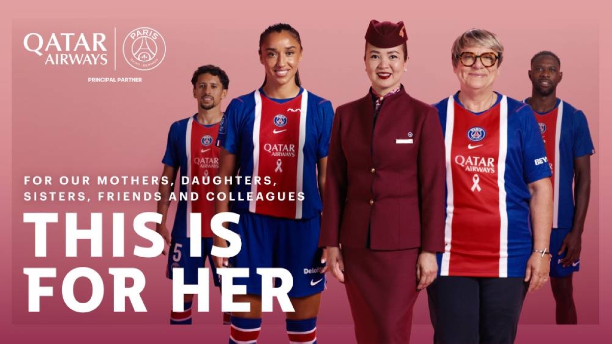 Qatar Airways, PSG join hands for pink October