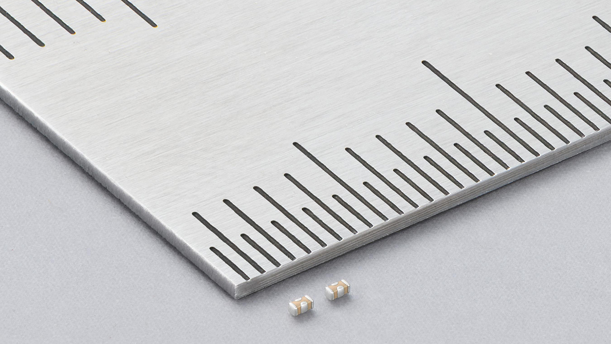 Murata Begins Mass Production of World’s Smallest 0201-inch Size Three-Terminal Low-ESL MLCCs