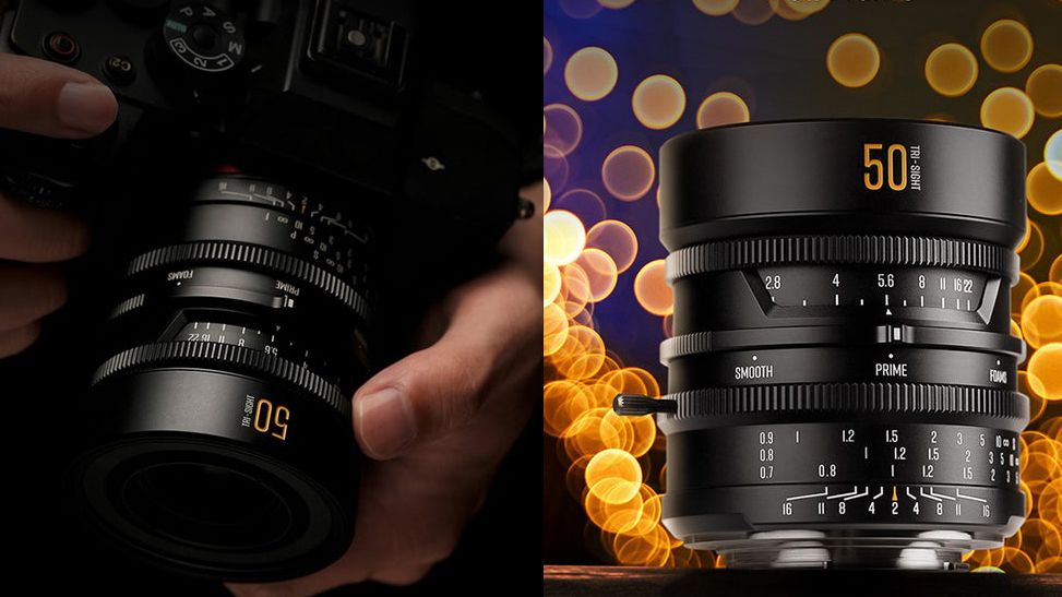 This multi-mount, compact metal lens controls bokeh bubbles with a slider – but that’s not the only unusual feature