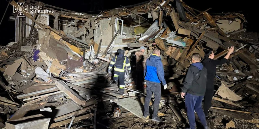 Child killed and three injured in Russian missile-drone strike on Vyshhorod