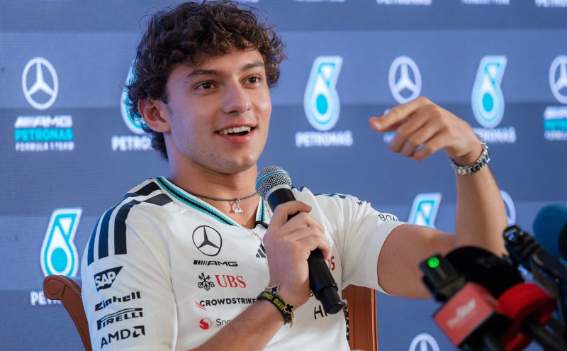 F1 leader Antonelli braced for challenging Sepang track