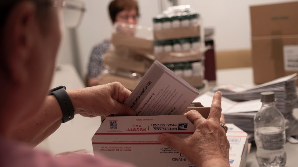 Inside the Clandestine Network of Abortion Pill Mules