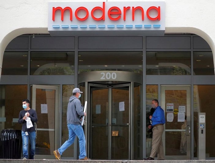 Why is Moderna stock sliding today?
