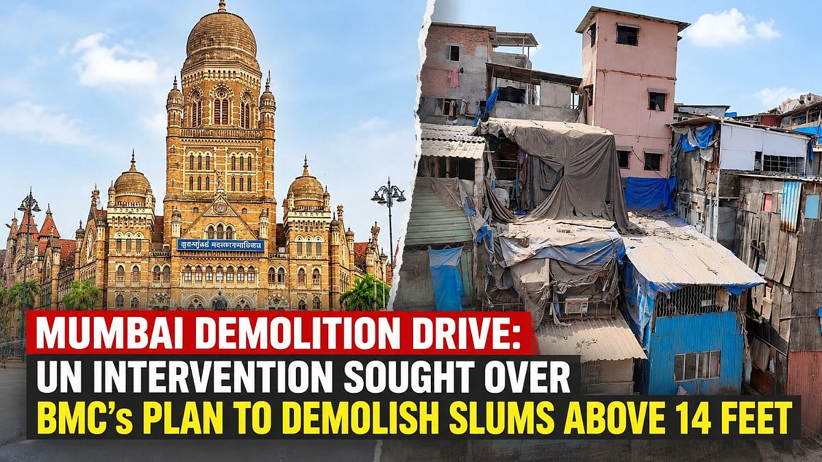 Mumbai Demolition Drive: UN Intervention Sought Over BMC’s Plan To Demolish Slums Above 14 Feet
