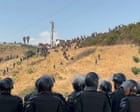 Moroccan police arrest more than 100 people as they attempt to enter Ceuta