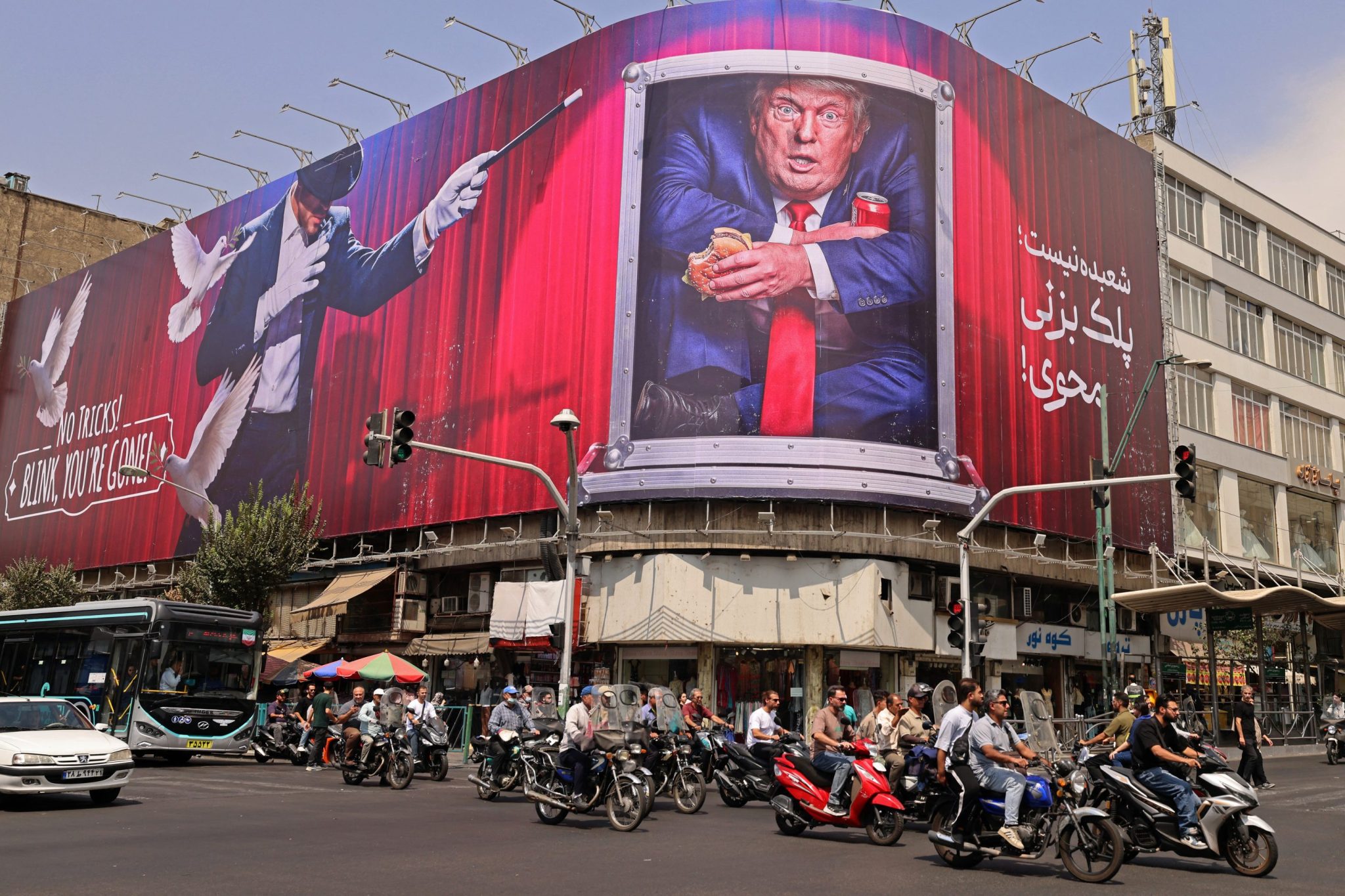 Iran says it got a U.S. response to its peace proposal as its currency hits a new record low seven months into the war