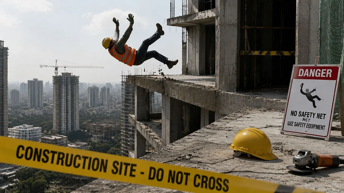 Mumbai Tragedy: Worker Dies After Falling From 14th Floor At Vikhroli Construction Site; FIR Against Company Owners, Contractor
