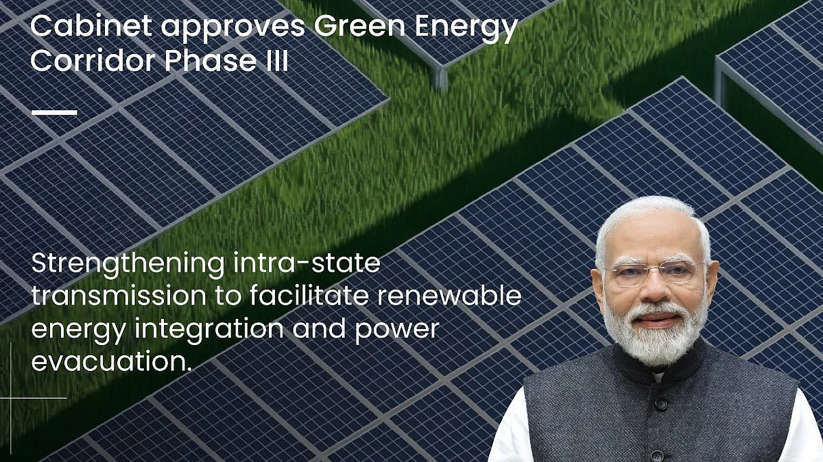 PM Narendra Modi Says ₹1.86 Lakh Crore Green Energy Corridor Phase-III A Big Push For 900 GW Non-Fossil Capacity By 2035