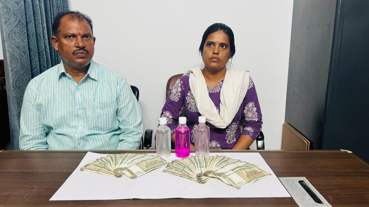 Moinabad town planning officer, senior assistant caught in ₹75,000 bribery case
