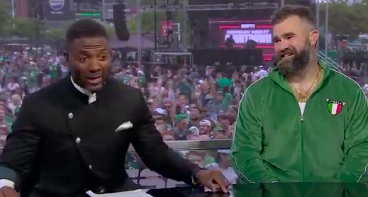 Ryan Clark backs Jason Kelce after ‘MNF’ slip: ‘Hell yea it’s we’