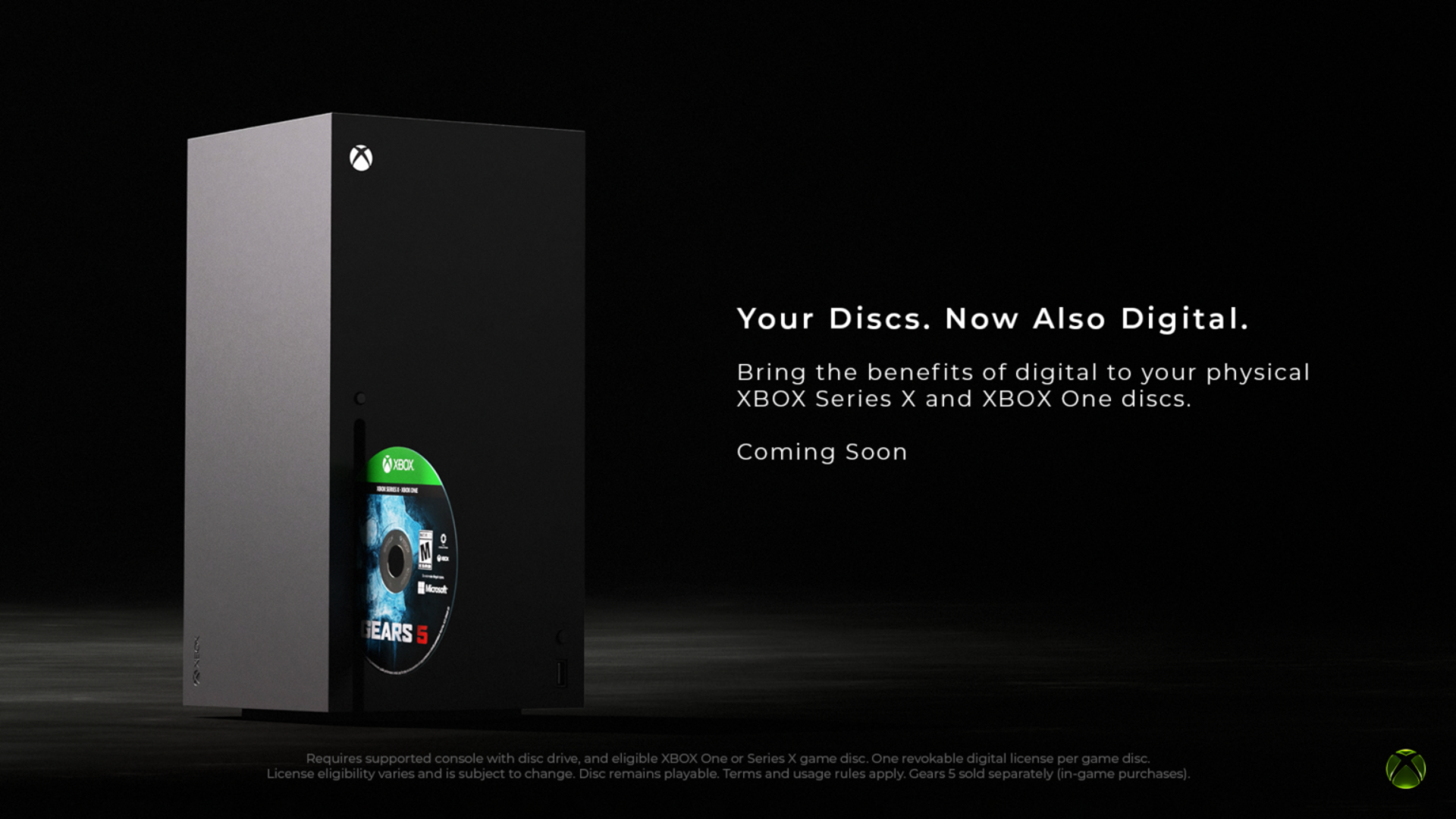 Xbox Disc to Digital feature rolls out to all Xbox players to enable playing disc-free, but selling your media revokes access