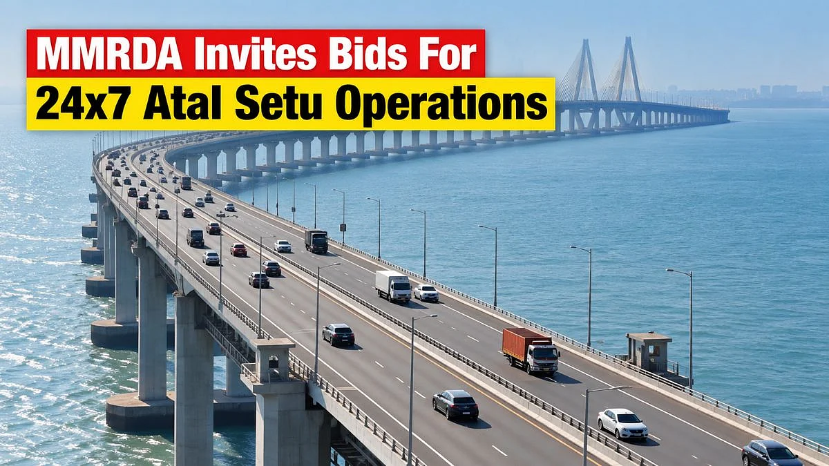 MMRDA Invites Bids For 24x7 Atal Setu Operations, Toll Collection; 3-Minute Incident Response Mandated