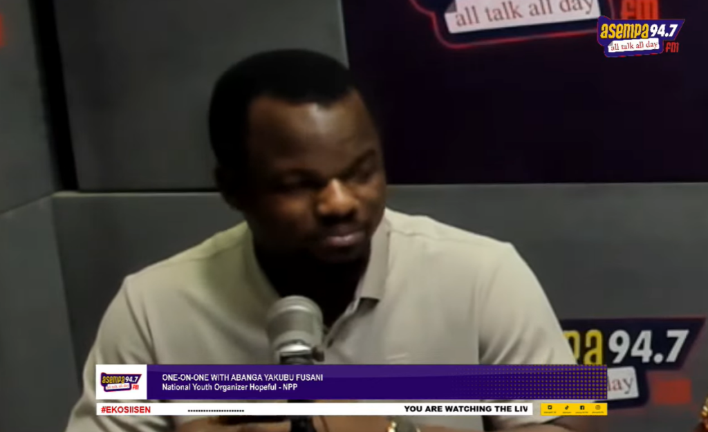 Abanga Yakubu targets over 80% votes in NPP National Youth Organiser race