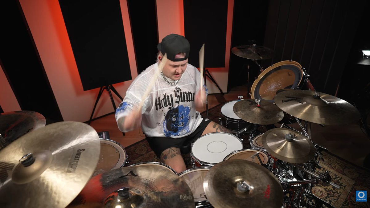 Jelly Roll Drummer Learns Slipknot’s “Wait and Bleed” as Fast as Possible: Watch