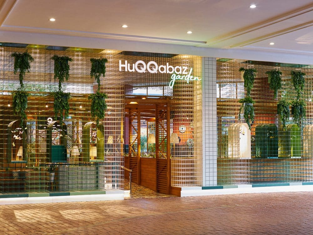 HuQQabaz just reopened its lush hidden terrace for summer