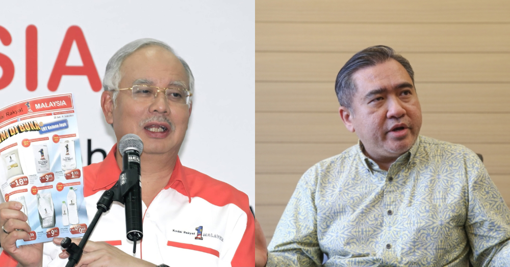 Najib mocks M'sian transport minister Anthony Loke for 'conditional resignation'