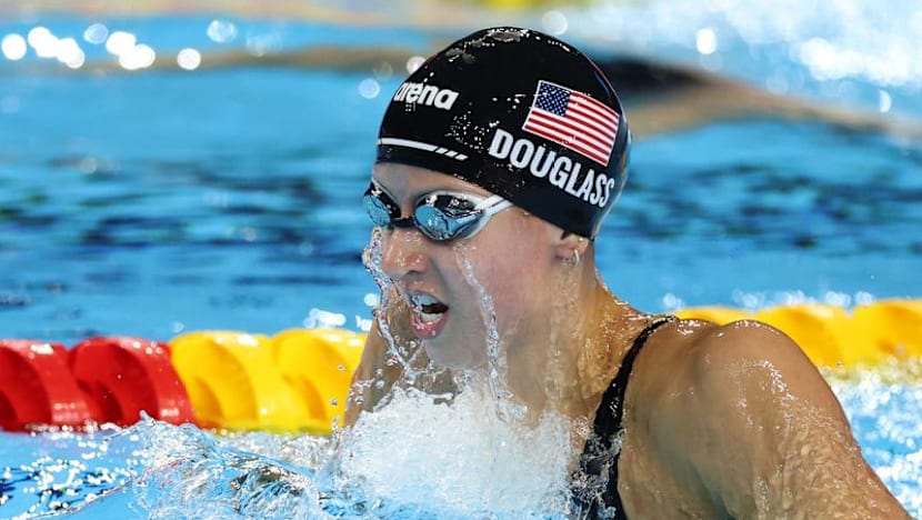 Douglass sets 50m freestyle world record at Pan Pacific