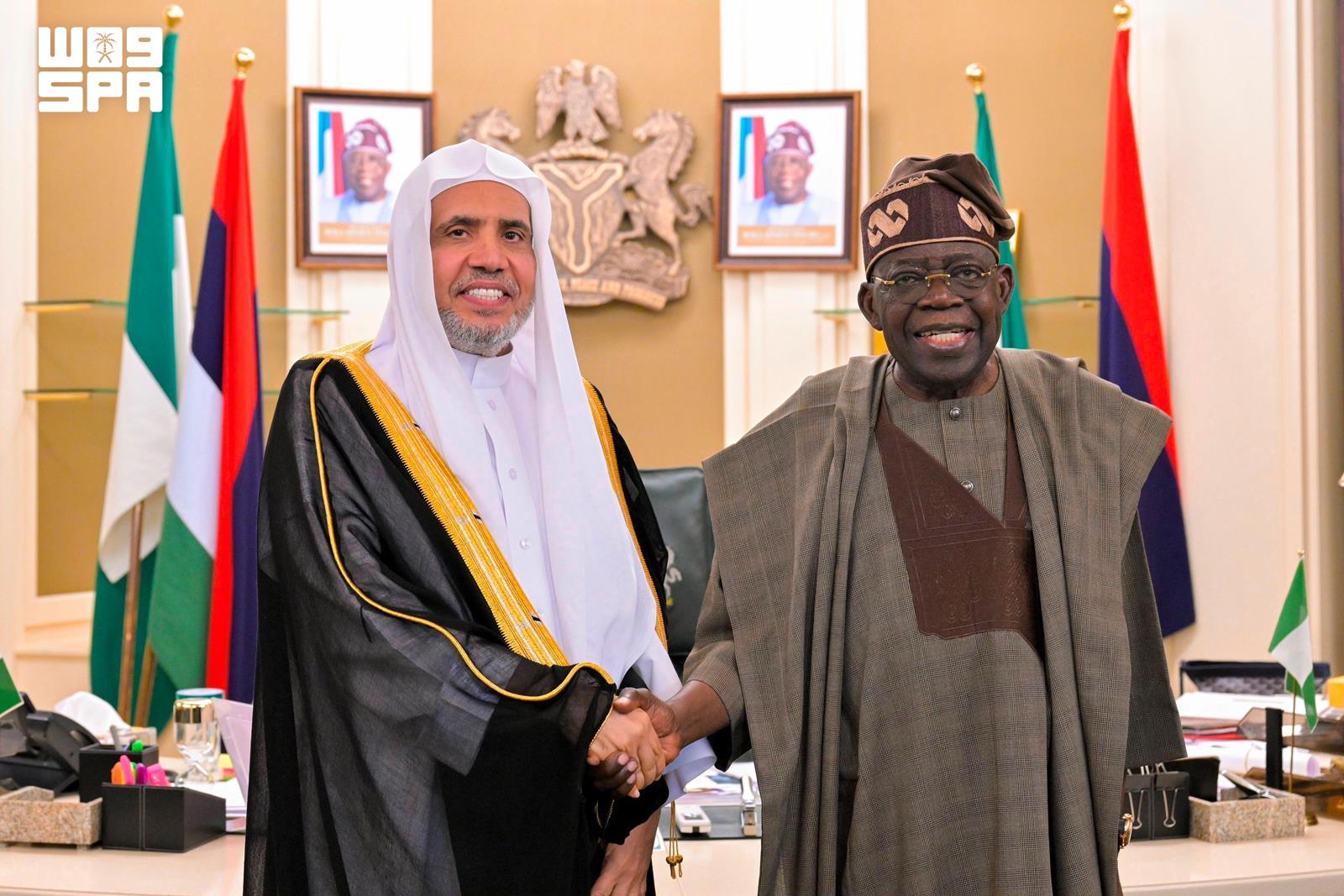 Nigerian president receives Muslim World League secretary-general in Abuja