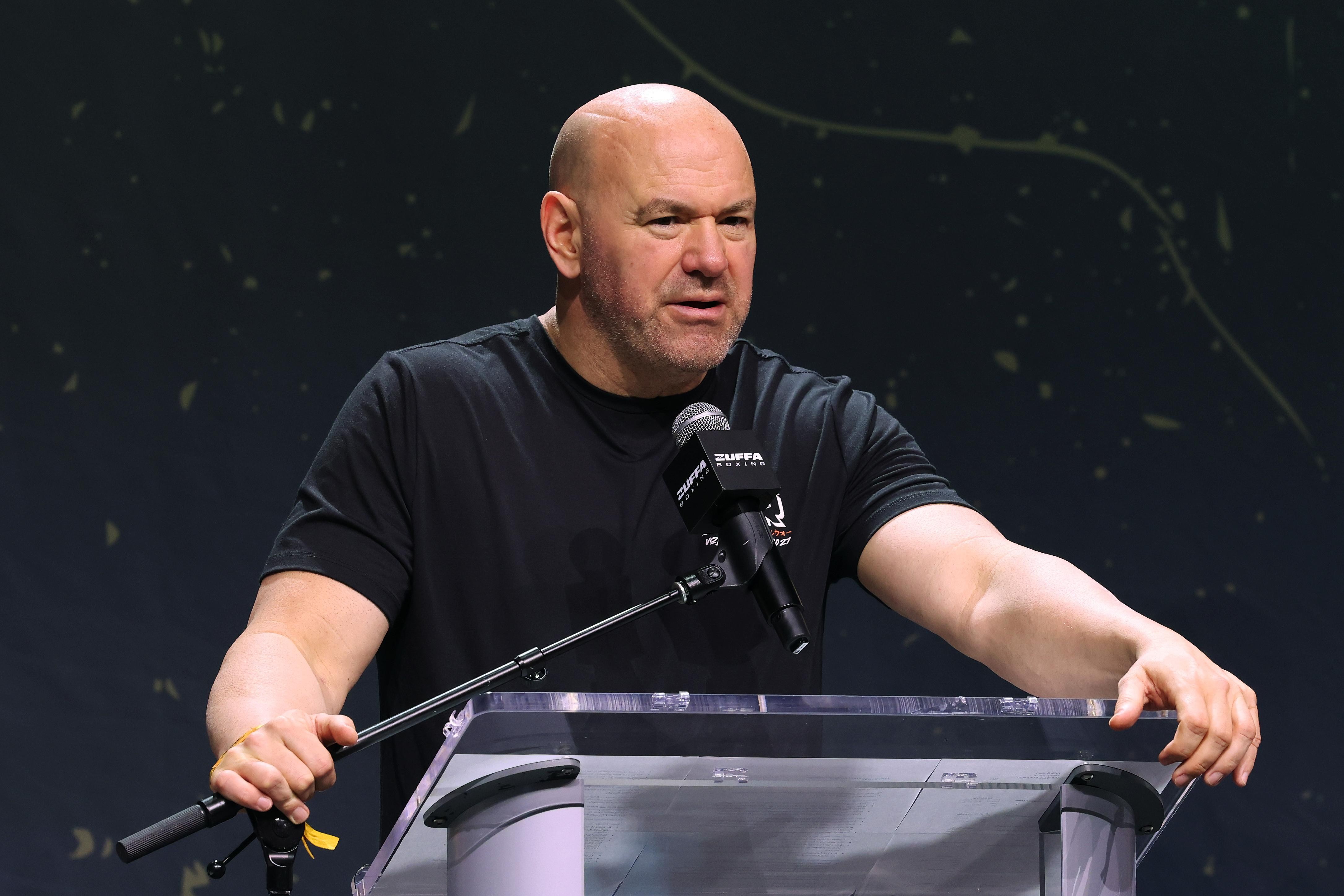 BOO! Absent Dana Still Catches Strays At Fury Vs. Joshua Presser