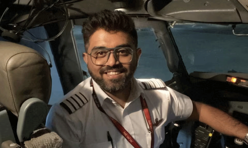 From textile engineering to cockpit hero: Indian pilot wins praise after flydubai drama