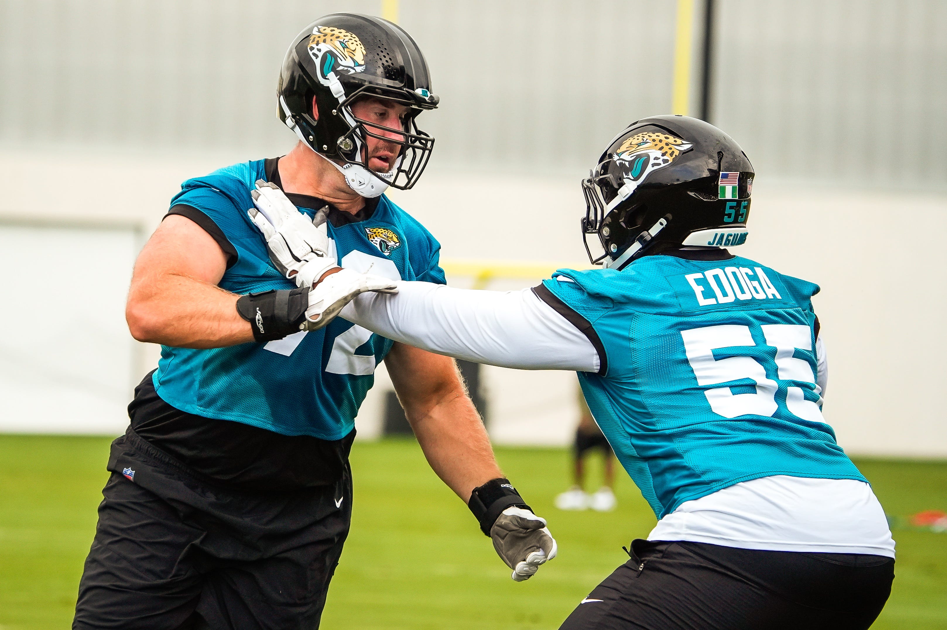 Jaguars suffer another offensive line injury when Chuma Edoga goes down