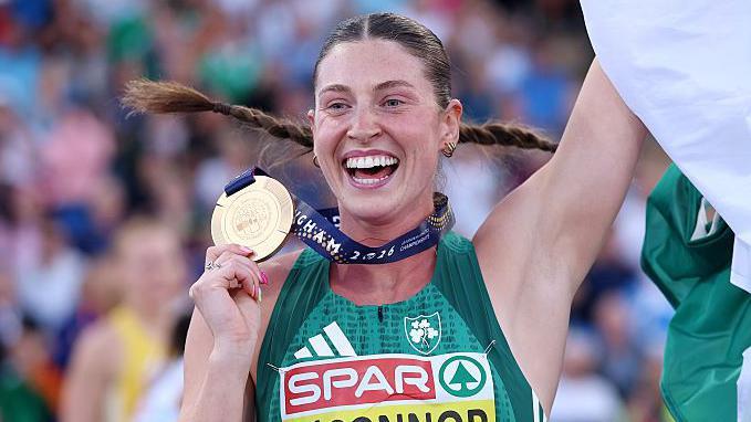 O'Connor secures European gold in heptathlon