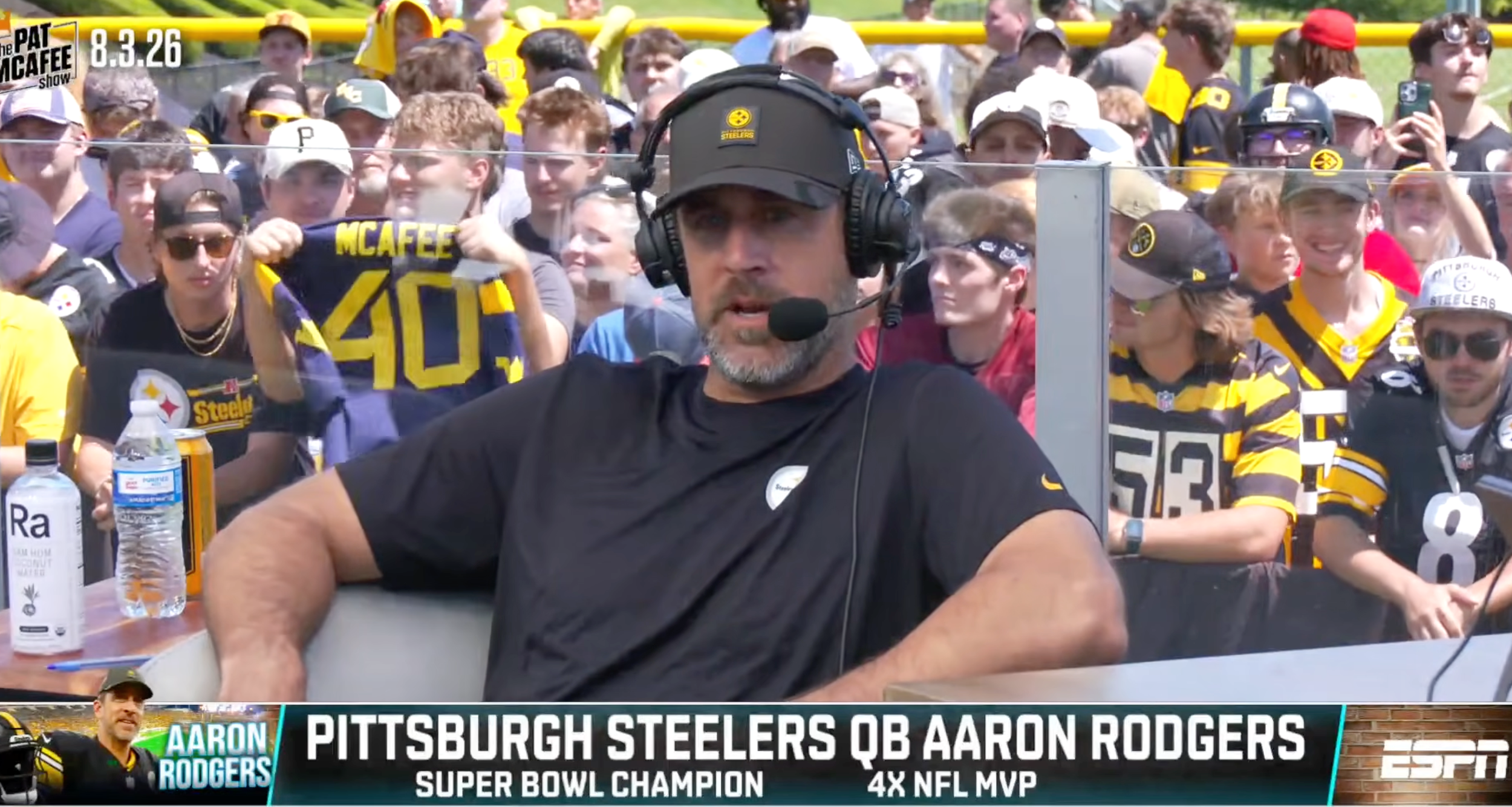 Aaron Rodgers blasts ESPN for lack of coverage of Dianna Russini-Mike Vrabel relationship