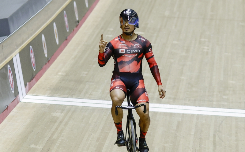 Azizulhasni wins sprint bronze for fifth career Asian Games medal