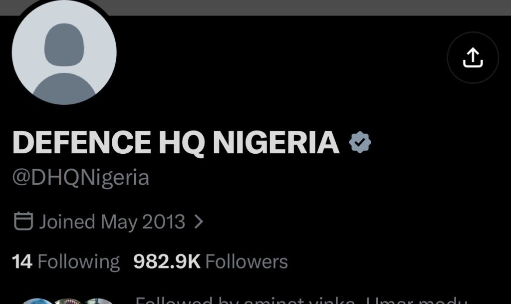 DHQ says official X account compromised in cyberattack