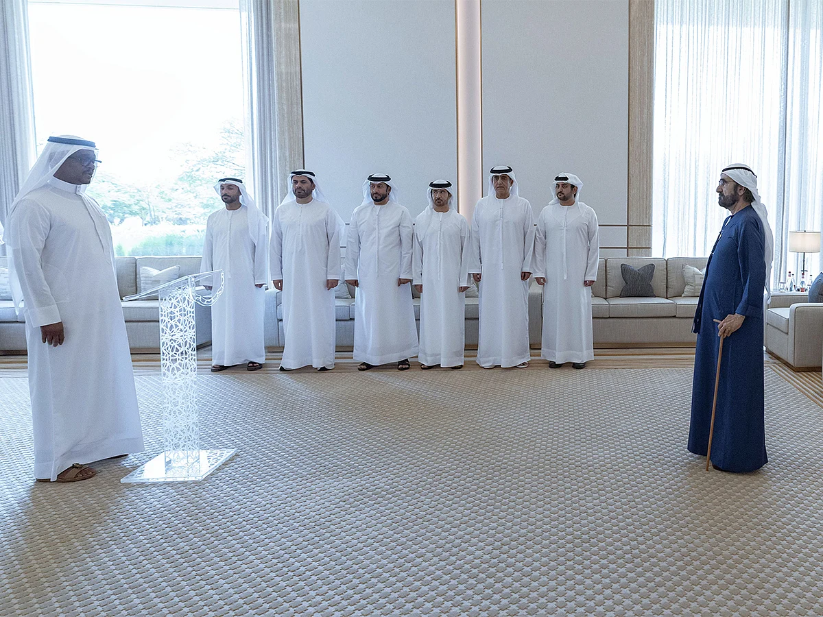 Sheikh Mohammed oversees swearing-in of 15 judicial inspectors in Dubai