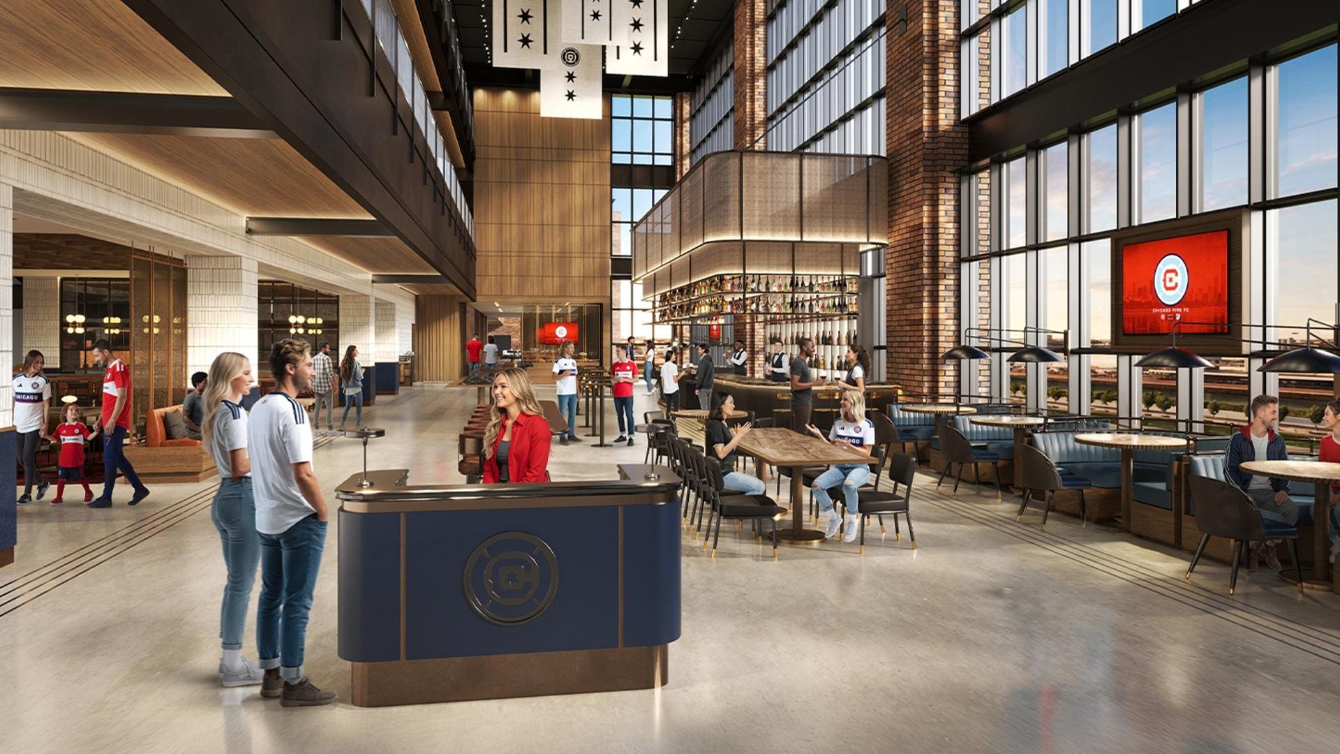 Chicago Fire Reveal New Stadium’s Hospitality Details