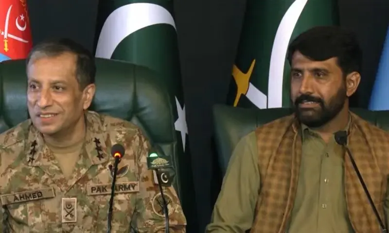 ‘Why the need for all this drama’: DG ISPR lampoons India's 'neutralised Pakistani terrorist' claims, presents him before media