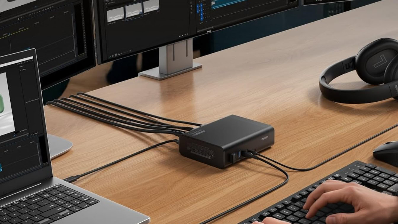 Amazon slashes Belkin’s 16-in-1 triple display USB-C dock to its best price this year