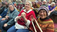 'I love the sheep and the people' - Knitters flock to Shetland's wool week