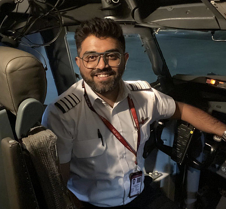 Hero flydubai pilot Capt. Smit Machchhar airlifted to UAE; Indian Ambassador visits him