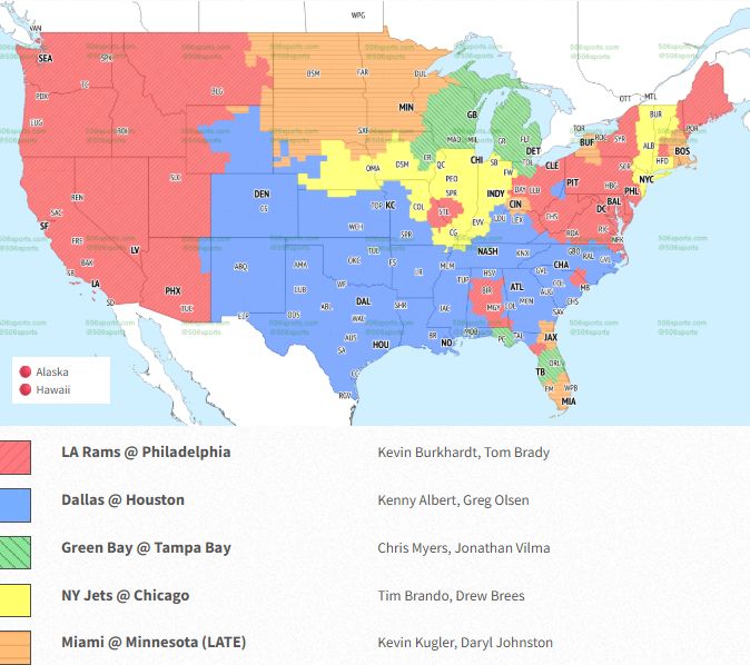 Is Dolphins-Vikings on in my area? Week 4 broadcast map, TV channel
