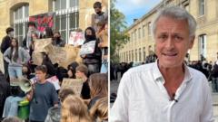 Watch: Why are students protesting at schools in France?