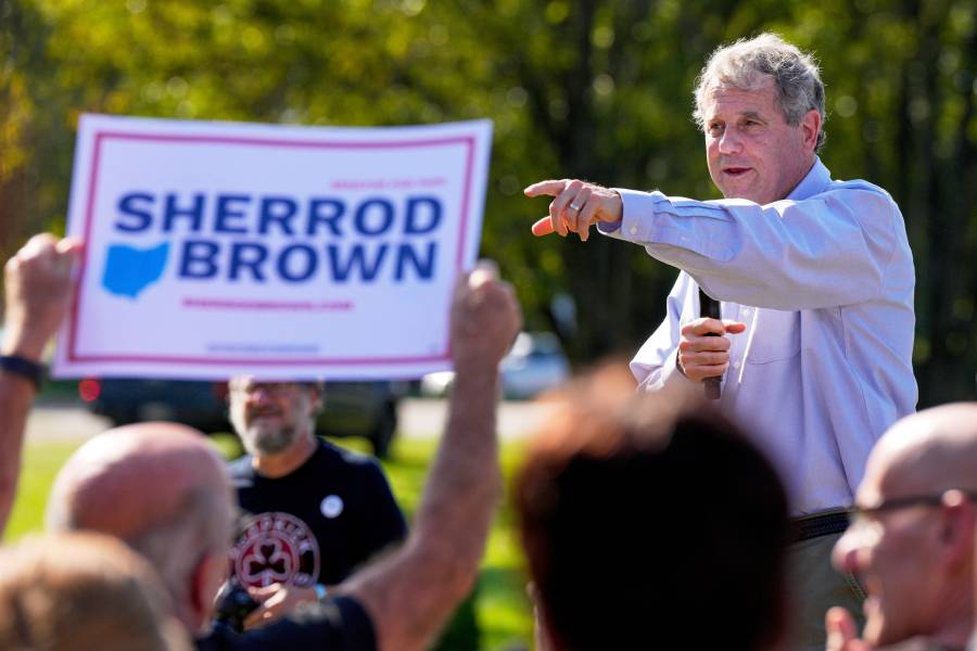 Brown, Acton hold slim leads over Husted, Ramaswamy in key Ohio races: Poll
