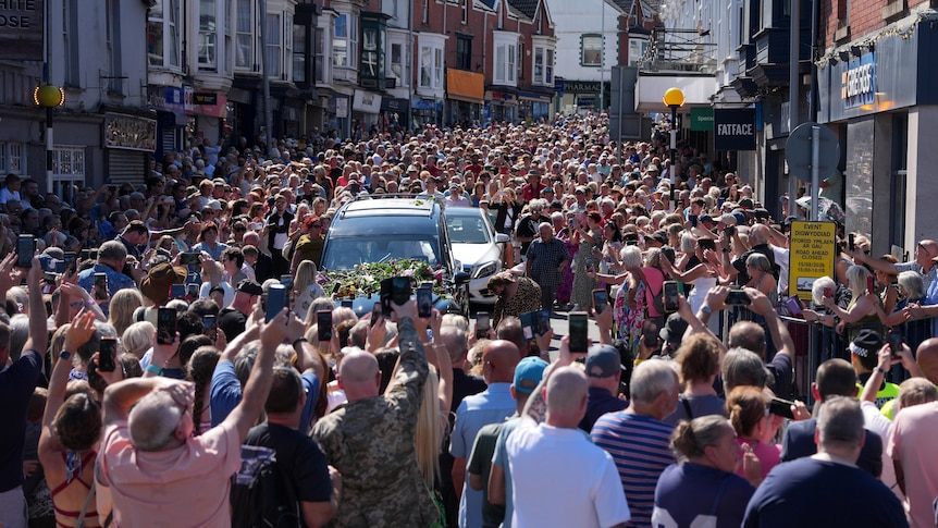 Fans line streets of Welsh village to farewell pop legend Bonnie Tyler