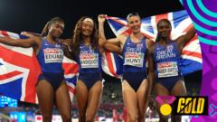 'Absolutely miles ahead!' GB women win brilliant relay gold