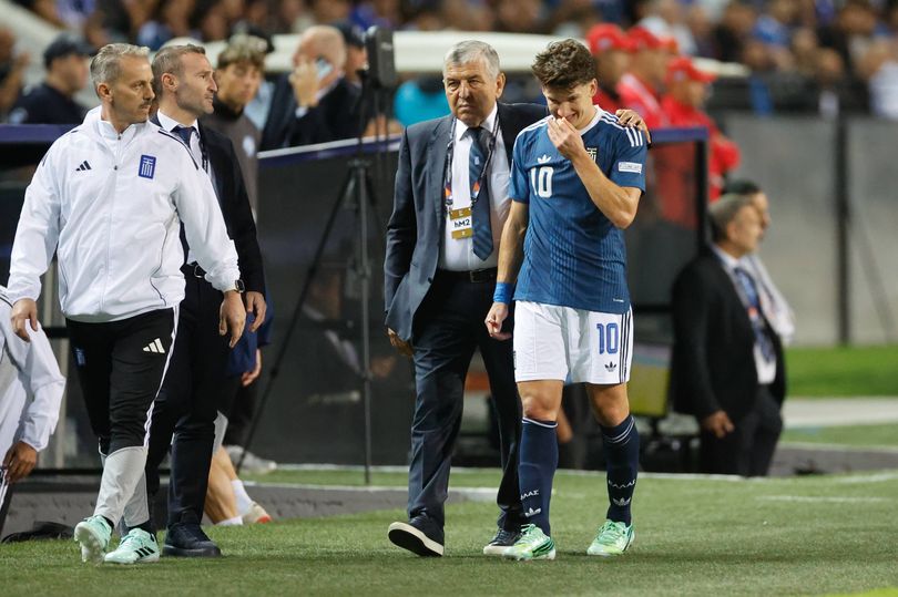 Arsenal dealt another injury concern as star forced off in Nations League clash