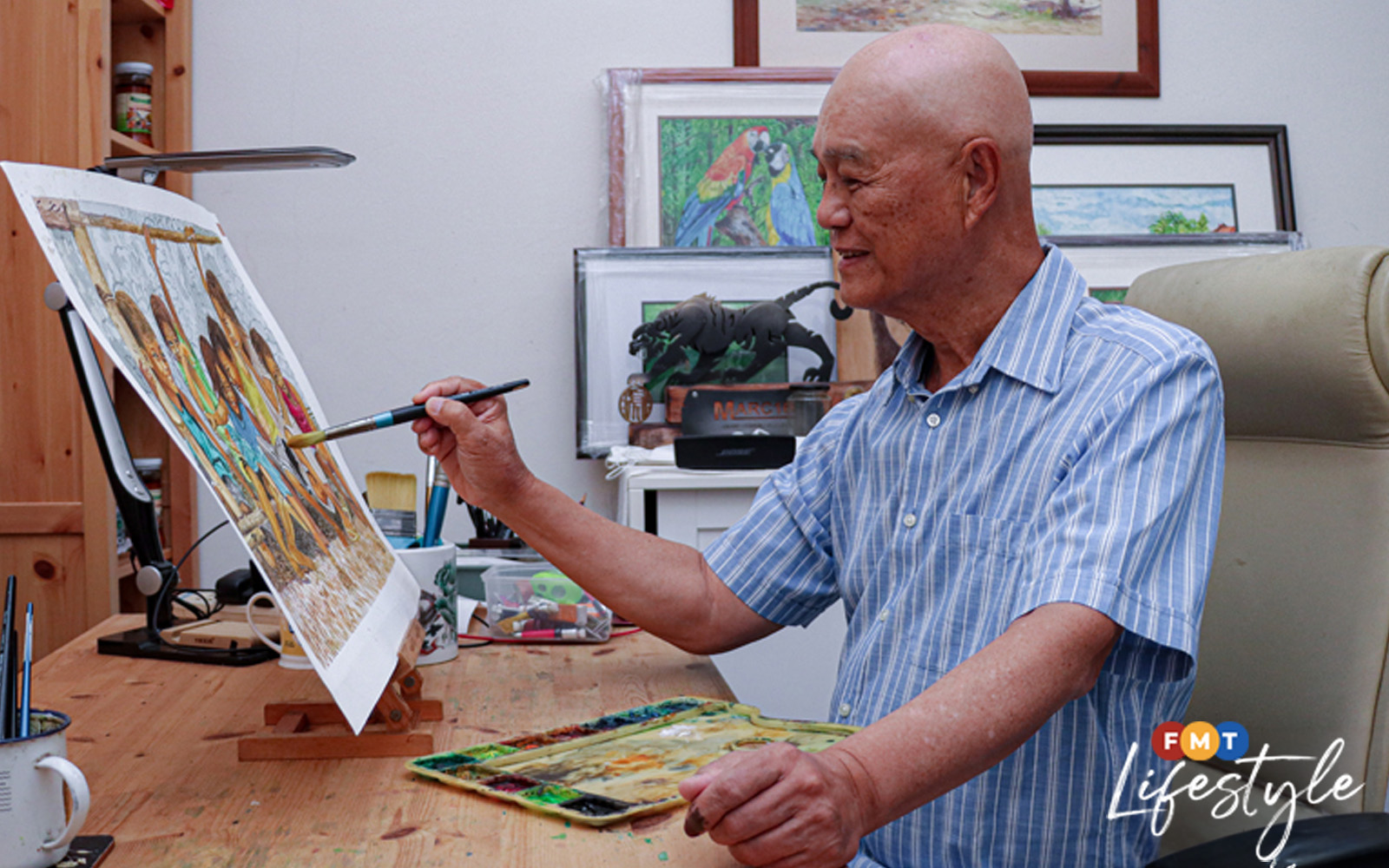 ‘Art4Good’: turning a love of painting into help for others