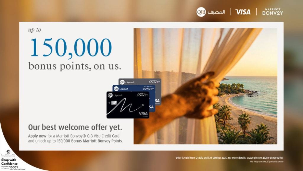 QIB launches Marriott Bonvoy card rewards offer