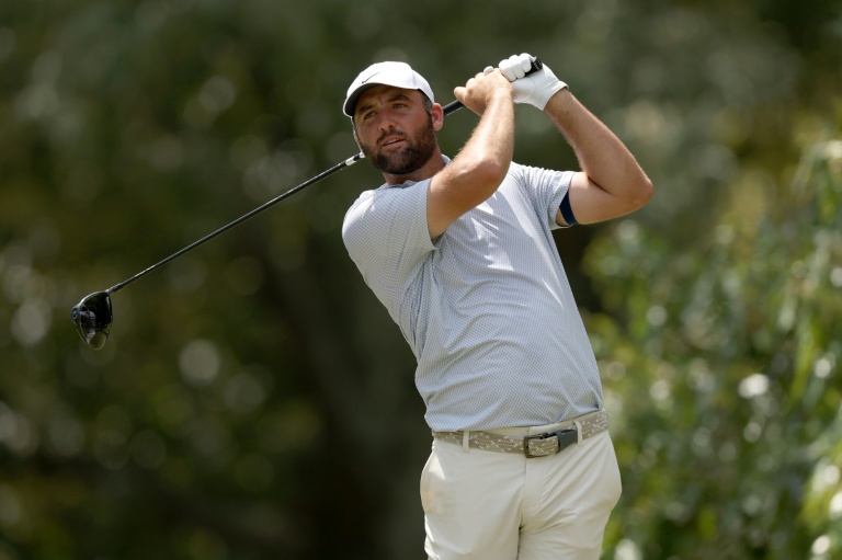No.1 Scheffler leads by two at PGA St. Jude playoff event