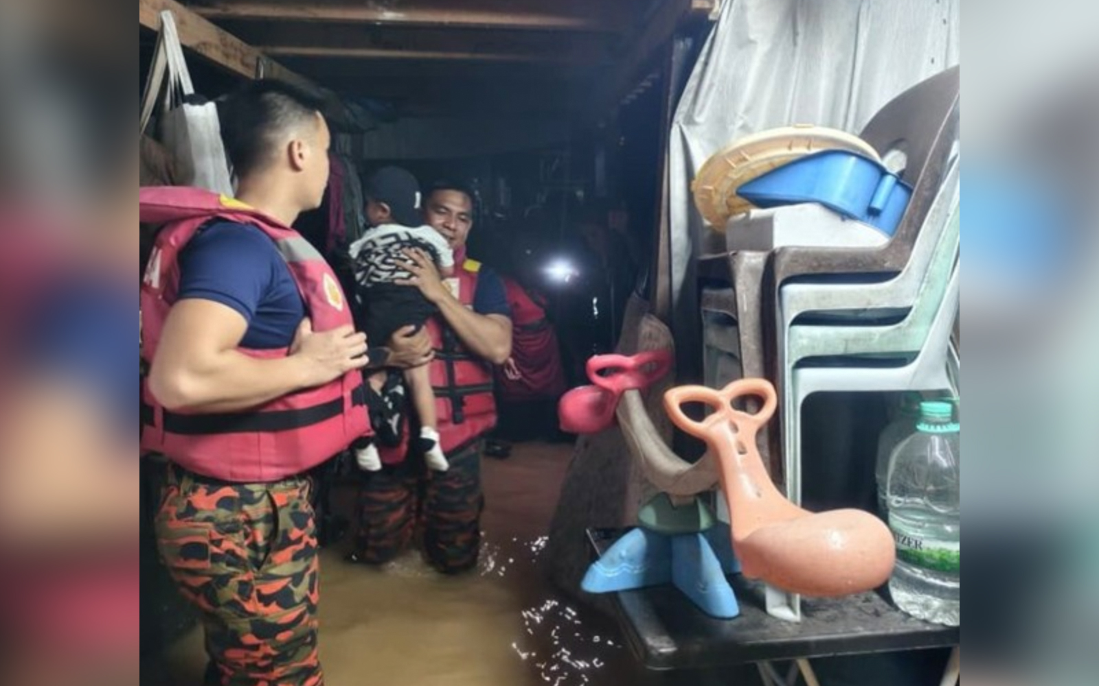 118 evacuated amid Penampang floods